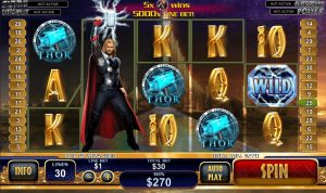 Thor The Mighty Avenger slot machine gratis