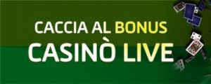 Casino live: bonus 50€ al giorno – Gioco Digitale